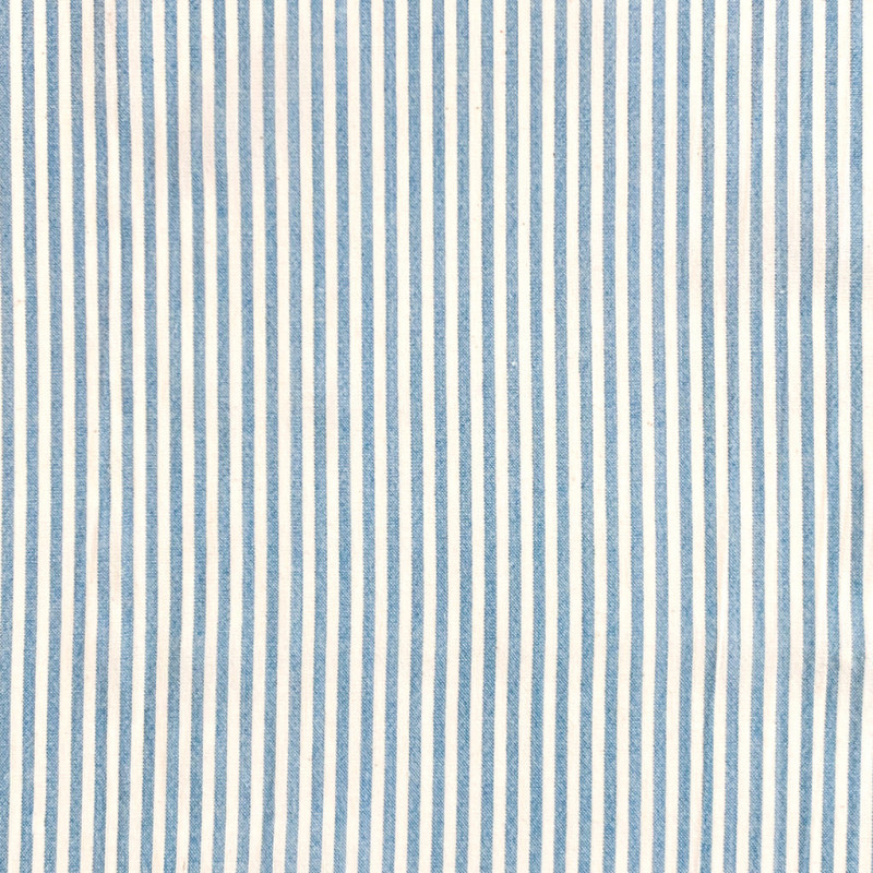 Mezcla de algodón y viscosa a rayas RAYTIS1 Azul / Azul
